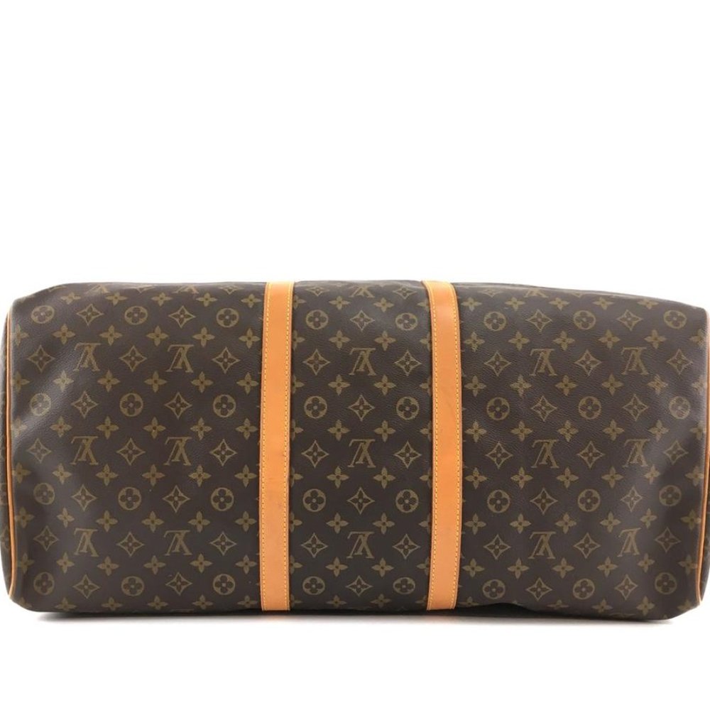Louis Vuitton Keepall 60 Duffel Brown Travel Bag - Picture 4 of 12